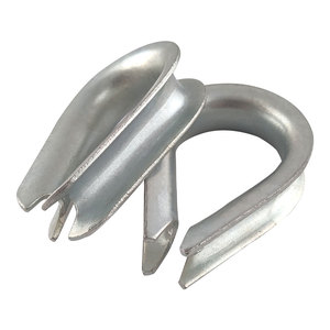 ปลอกเชือกลวดเหล็กคาร์บอนชุบสังกะสีสำหรับงานหนัก G414 - Product Image 2