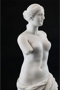 Statue de Milo, en résine polyrésine naturelle, résine, résine Papier peint de marbre moulé à froid, Premium, 11 pouces Garde-tête de qualité, british Museum - Product Image 2