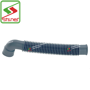 Manguera de Desagüe Corta para <span class=keywords><strong>Lavadora</strong></span>, Color Gris, con <span class=keywords><strong>Codo</strong></span> de 90 Grados - Product Image 6