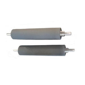 بكرات مطاطية Pu عالية الدقة الثقيلة بو البولي يوريثين الأسطوانة المطاطية المغلفة الأسطوانة مع تحمل - Product Image 2