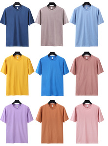 Fabricante de ropa deportiva de 240gsm, ropa de entrenamiento deportiva personalizada, camisetas para hombre, ropa deportiva de talla grande para <span class=keywords><strong>mujer</strong></span> - Product Image 5