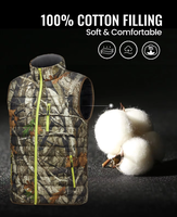 Nouveaux gilets chauffants imperméables et coupe-vent pour hommes, taille plus, avec logo personnalisé, mode, thermique, USB, pour la moto, le ski, la pêche