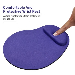 Đáng Yêu 3D Chống Trượt Tùy Chỉnh Chuột Chơi Game Pad Phim Hoạt Hình Cổ Tay PC EVA Bàn Phím Màu Rắn Phim Hoạt Hình Chuột Pad Tay Hỗ Trợ Cho Văn Phòng - Product Image 3