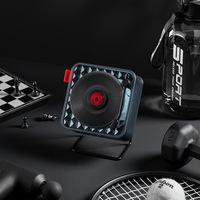 Lecteur de disques vinyles rétro portable avec haut-parleur, son Hi-Fi, éclairage LED RGB, bruit blanc, mini audio de bureau pour chambre à coucher, cadeau OEM