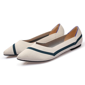 Nuove Scarpe da <span class=keywords><strong>Donna</strong></span> Casual 2025, Taglia Grande 34-43, <span class=keywords><strong>Ballerine</strong></span> Comode con Punta a Fiocco, Suola in Gomma - Product Image 5