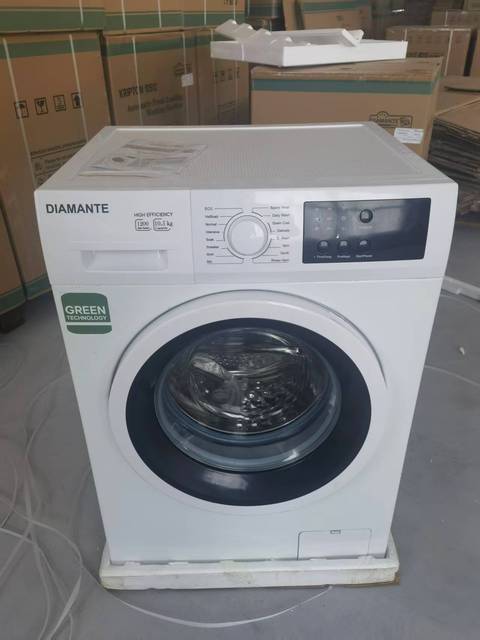10kg Automatic Front-Loading Washing Machine Electric Power Source for Household Hotels Used Condition