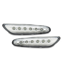 Ailead fabricant e-mark lentille fumée/claire avec Design différent LED clignotant pour BMW série 3 E46 E81/E87