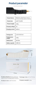 Pluma Eléctrica Automática de Doble Punta para <span class=keywords><strong>Labios</strong></span>, Ojos, Rostro y Piel, Inyección Automática para Uso Facial en Casa y en Salones de Belleza - Product Image 5