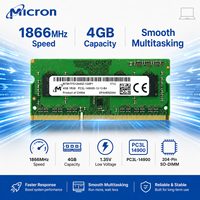 Module de mémoire RAM pour ordinateur portable DDR3L 4 Go 1866 MHz PC3L-14900S 204 broches SODIMM 1,35 V basse tension en stock pour mise à niveau informatique
