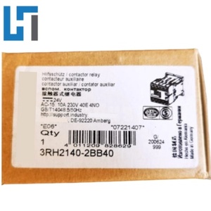 โมดูลรีเลย์กลางแบบใหม่แท้ รุ่น 3RH2140-2BB40 ตัวควบคุมการเขียนโปรแกรม PLC 3RH21402BB40 มีสินค้าในสต็อก - Product Image 1