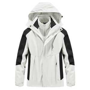 Outdoor Women's 3-In-1 Detachable Windproof Jacket Full Sleeve Workwear Team Building Uniform Activity Wear - Product Image 4