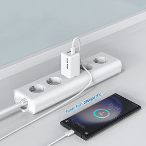 Cargador USB de 65W, bloque de <span class=keywords><strong>carga</strong></span> rápida tipo C, 2 puertos, PD3.0, QC3.0 para <span class=keywords><strong>iPad</strong></span>, cargador de teléfono Samsung, <span class=keywords><strong>carga</strong></span> rápida de 65W - Product Image 3