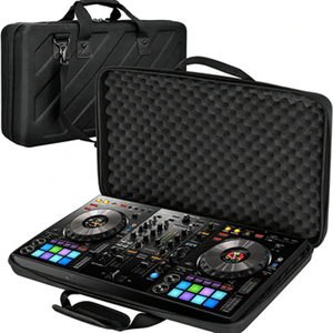 Estuche rígido clásico de EVA para controlador de <span class=keywords><strong>DJ</strong></span> <span class=keywords><strong>Pioneer</strong></span> DDJ-SB3 DDJ-<span class=keywords><strong>400</strong></span> DDJ-RB, bolsa de transporte protectora con cierre de cremallera y acolchado. - Product Image 1