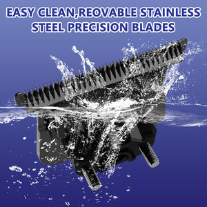 AOJIE PRO Aparador De Cabelo Para Homens con 8 peines recortadora de pelo lavable para hombres recortadora de peluquero - Product Image 3