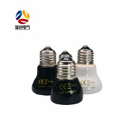 75mm 100W Infrarouge Céramique Lampe Chauffante Noir Reptile Émetteur Lampe Ampoule pour Pet Coop Chauffe Poulet Lézard Tortue Couveuse Aquarium