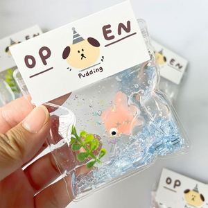 NEW Wholesale Jelly-Textured Goldfish Transparent Bag <b>Squishy</b> Toy Soft Water Sensation Stress Relief Gift for Kids Adults - Product Image 3
