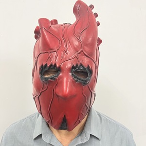 Masque de tête d'animal noir d'anime, accessoires de costume de cosplay d'Halloween, casque réaliste, couvre-chef, masques de visage <span class=keywords><strong>Spiderman</strong></span> - Product Image 2