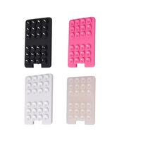 Porte-carte de téléphone à ventouse, portefeuille de téléphone pour iPhone et Android, porte-carte de téléphone collant mains libres pour vidéos et selfies