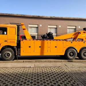 Suministro Directo de Fábrica: Camión Grúa Integrado Howo TX 6x4 de 20 Toneladas, Camión de Rescate para Averiados en Carretera, Capacidad de Remolque 1 a 1 - Product Image 2