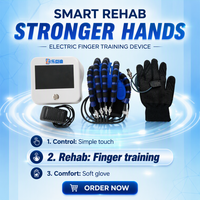 Équipement de réadaptation en physiothérapie moderne, gants robotiques pour AVC et hémiplégie, entraînement des doigts et de la main, électrique, certifié ISO