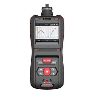 Portable Pulitong PLT500 5-in-1 Gas Detector CO H2S O2 Ex CO2 Meters with Built-in Pump ABS Plastic Sound Alarm for Industry - Product Image 4