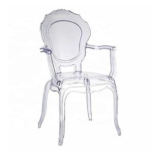 Sedia Moderna <span class=keywords><strong>Bella</strong></span> in Plastica Acrilica Impilabile Trasparente per Matrimoni - Product Image 4