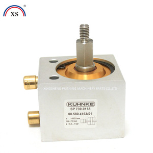 Cilindro Kuhnke 45/23 mm, Eje 10 mm, Pieza Neumática para Maquinaria de Impresión - Product Image 1