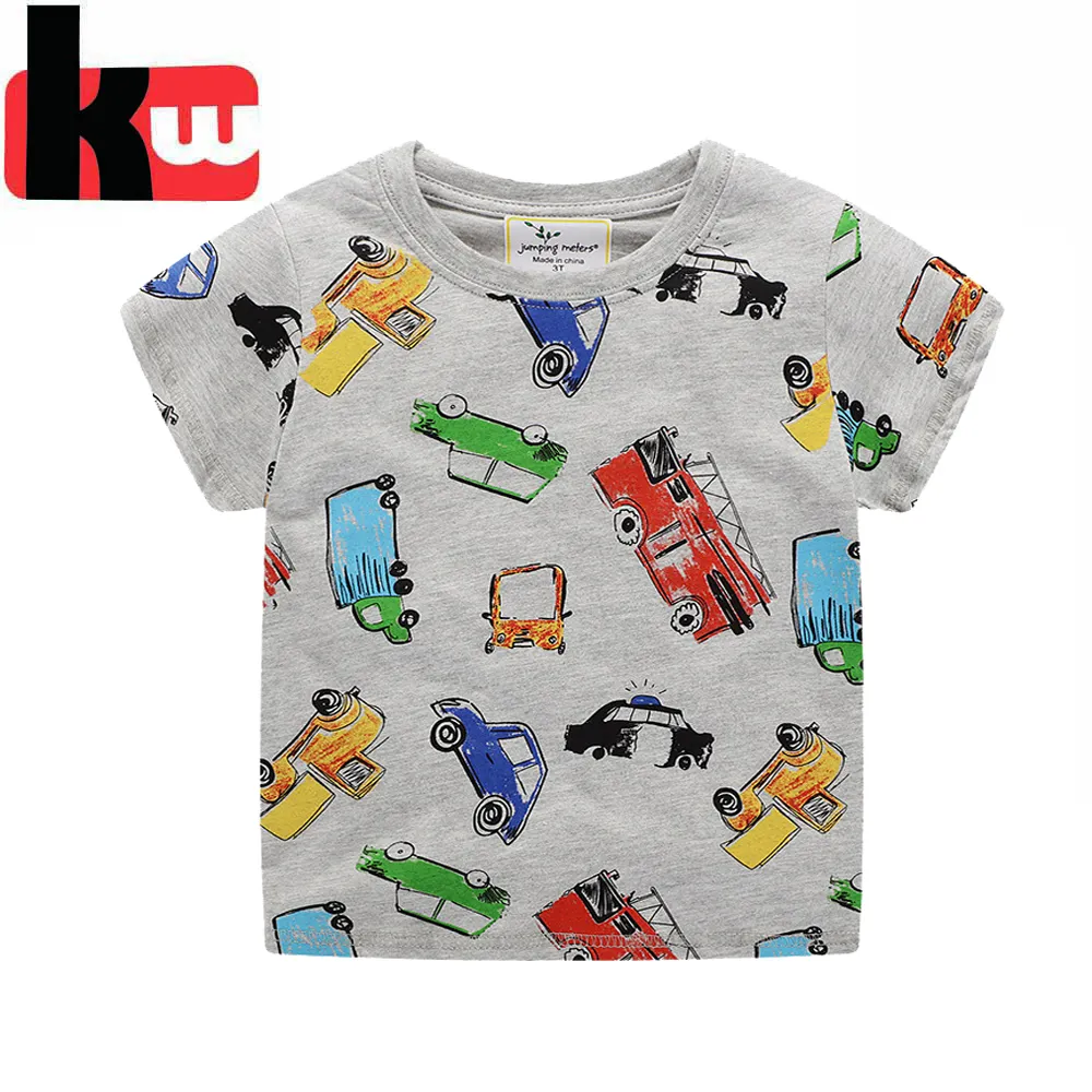 OEM cotone organico personalizzato baby ragazzi t-shirt vestiti per bambini