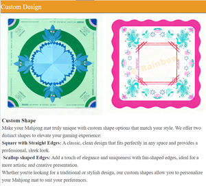 Tapis <span class=keywords><strong>de</strong></span> Mahjong en Néoprène Violet Brodé <span class=keywords><strong>de</strong></span> Luxe avec Logo Personnalisé, Tapis <span class=keywords><strong>de</strong></span> Jeu Portable pour Mahjong, Poker, Cartes, Jeux <span class=keywords><strong>de</strong></span> Plateau et <span class=keywords><strong>de</strong></span> Tuiles - Product Image 4