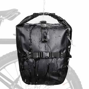 Sacoche de vélo pliable tendance 20L grande capacité étanche, système de porte-bagages 3-en-1, personnalisable en taille, couleur et emballage - Product Image 2