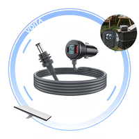 Câble d'alimentation CC étanche 12V-24V pour chargeur de voiture Starlink Mini vers allume-cigare pour antenne Starlink Mini 2m 3m 5m