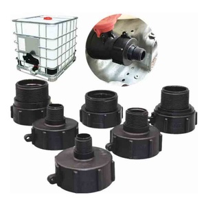 Adaptateur de vidange de réservoir d'eau S60 X 6 vers G2" pour adaptateur mâle en plastique pour eau, adaptateur de vidange d'eau de pluie IBC, convertisseur de fût à eau - Product Image 6