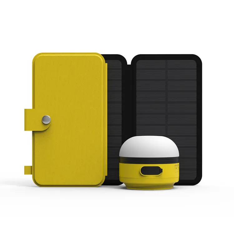 독특한 디자인 경고 Sos 조절 캠핑 야외 태양 랜턴 전화 충전기