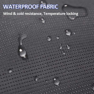 Manchons de guidon de scooter gants de guidon de cyclomoteur imperméables pour la poignée d'hiver - Product Image 3