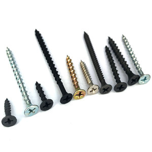 Tornillos Phillips de acero al carbono para terraza, tornillos autorroscantes y perforantes de cabeza ovalada con acabado de óxido negro personalizado para madera y paneles de yeso. - Product Image 5