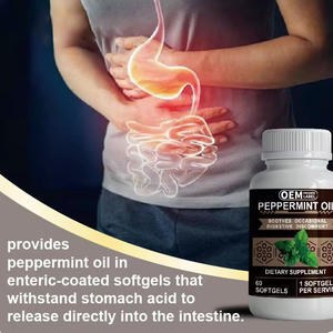 ペパーミントオイルカプセル胃健康サポートペパーミントオイルソフトジェル大人用 - Product Image 3