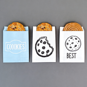 <span class=keywords><strong>Bolsas</strong></span> de <span class=keywords><strong>Papel</strong></span> Kraft Personalizadas, Reciclables, Resistentes a la Grasa y al Aceite, Aptas para Alimentos, con Logotipo, para Empacar Pan, Galletas y Baguettes - Product Image 2