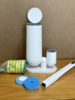 Ensemble de nettoyage de salle de bain écologique avancé éponges à récurer électriques à usage unique plastique de toilette fabriqué à partir de matériau PP durable