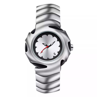 Montre à quartz pour homme personnalisée Y2k, forme de lame, lumière nocturne, calendrier, montre avancée, style streetwear hip-hop, vente chaude