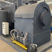 Machine de recyclage d'huile moteur usagée 3T/J par distillation sous vide pour huile de base, usine de raffinage de diesel, fabricant