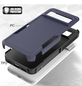 Funda Protectora Antigolpes de Doble Capa para Teléfono Móvil, Carcasa Híbrida de PC y TPU para Google Pixel 8 7 10 9 7A 6A Pro XL 5G - Product Image 3