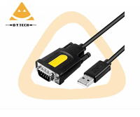 Adaptateur RS232 standard PL2303 direct d'usine, chipset série DB9 vers câble USB pour caisse enregistreuse, modem pour Win/MacOS/Linux