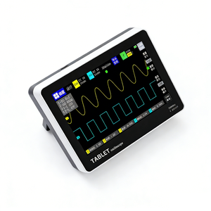 راسم ذبذبات رقمي مسطح FNIRSI-1013D بقناتين، نطاق ترددي 100 ميجاهرتز، أخذ عينات 1 جيجا عينة في الثانية، دقة عالية، أبعاد 184×124×50 ملم، محمول من شنزن - Product Image 4