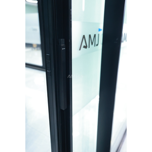 זכוכית אמי nfrc אלומיניום מסגרת זכוכית הזזה דלתות צרפתית חלונות אלומיניום חיצוני ודלתות קיר הזזה דלתות פטיו - Product Image 5