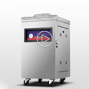 Máquina de Envasado al Vacío de Bolsas/Películas de Una Sola Cámara, Tipo Mesa, con Tapa Transparente de Acero Inoxidable 304, Eléctrica, DZ 500/2F - Product Image 1