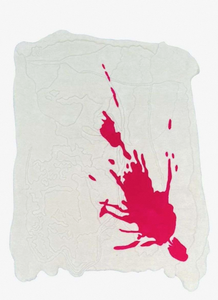 พรมขนสัตว์ดีไซน์ร่วมสมัยแบบไม่รูปทรงใดๆ ทำด้วยมือ เนื้อนุ่ม เหมาะสำหรับบ้าน ห้องนอน ห้องนั่งเล่น โรงแรม สำนักงาน - Product Image 2