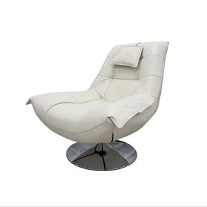 <span class=keywords><strong>Pouf</strong></span> de style européen OEM d'usine, <span class=keywords><strong>fauteuil</strong></span> de loisirs pliable en cuir PU avec repose-pieds, grand <span class=keywords><strong>pouf</strong></span> pour salon - Product Image 2