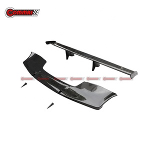 New Arrival Half Carbon Fiber Upgrade to MSY Style Auto Parts Car High Racing <b>Wing</b> Rear Spoiler For Ferrari 458 - Product Image 2