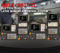K1000TTCi KND Cnc Machine Center Bus Type Tour à double canal Système de contrôle numérique Prix attractif