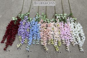 K07 glicine artificiale vite Ratta falso appeso ghirlanda fiori di seta String <span class=keywords><strong>Bush</strong></span> fiori per natale festa a casa decorazioni di nozze - Product Image 2